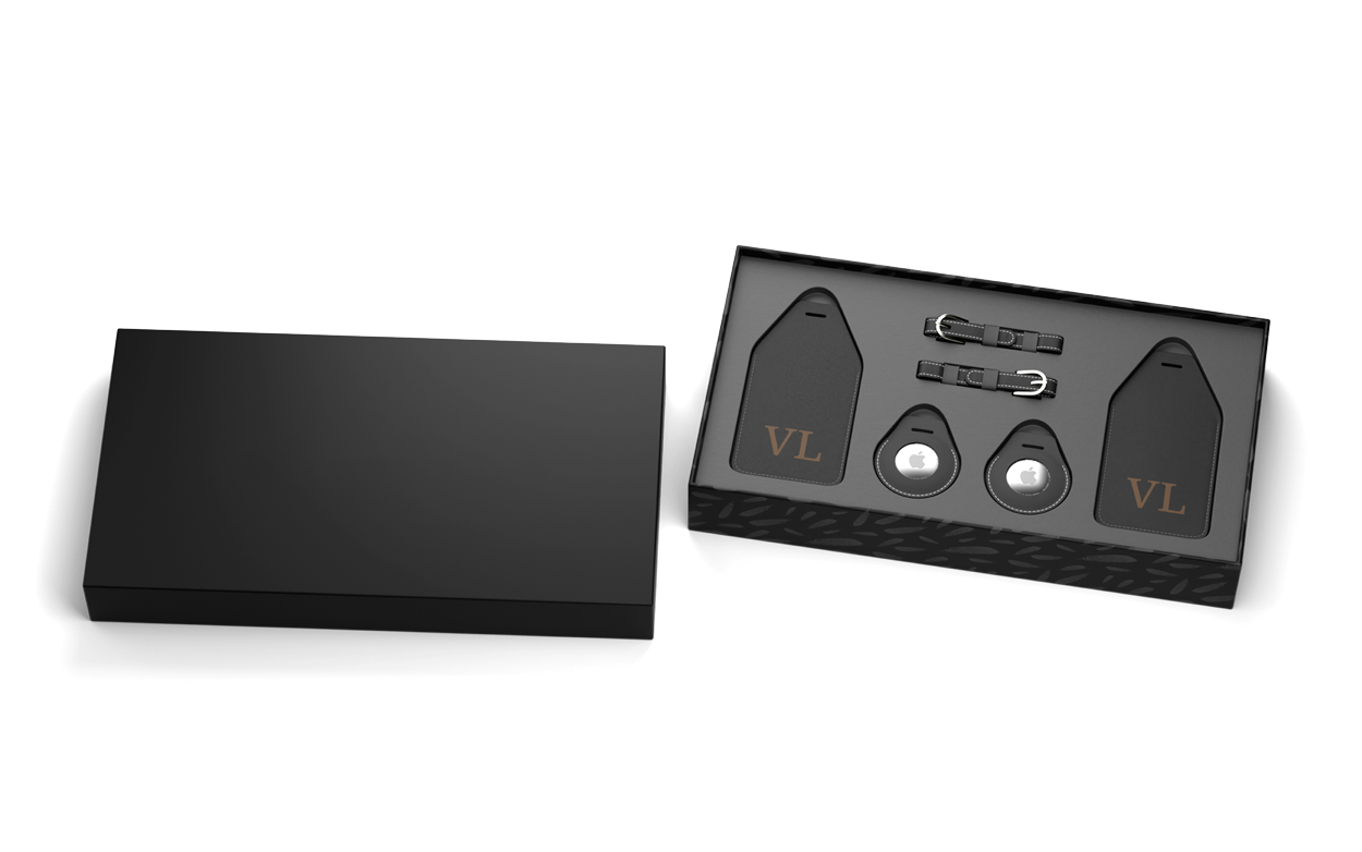 Apple AirTag Luggage Tag 2pc. Gift Set